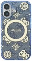 Photos - Case GUESS IML Peony On 4G Background MagSafe for iPhone 16 