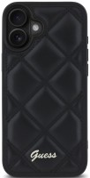 Photos - Case GUESS Quilted Metal Logo for iPhone 16 