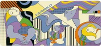 Photos - Mouse Pad Varmilo Picasso Blue Period XL
