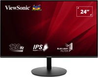 Photos - Monitor Viewsonic VA24E1-H 23.8 "  black