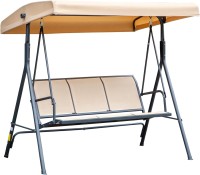 Photos - Canopy Swing Outsunny 3 Seater Swing Chair, Garden Swing Bench with Canopy 