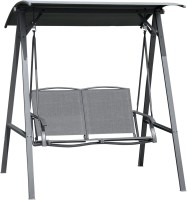 Photos - Canopy Swing Outsunny 2 Seater Garden Swing Chair Swing Bench w/ Adjustable Canopy 