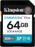Memory Card Kingston SDXC Canvas Go! Plus Gen4 64 GB