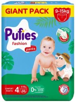 Photos - Nappies Pufies Fashion & Nature Pants 4 / 68 pcs 