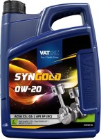 Photos - Engine Oil VatOil SynGold 0W-20 5 L