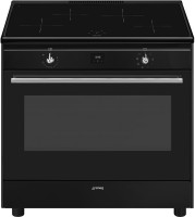 Photos - Cooker Smeg Classica CX91IMBL black