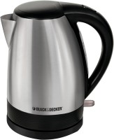 Photos - Electric Kettle Black&Decker KE1518SD 1500 W 1.7 L  stainless steel