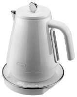 Photos - Electric Kettle De'Longhi Eclettica KBY 2011.W 2000 W 1.7 L  white