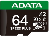 Photos - Memory Card A-Data Speed Plus microSDXC UHS-I U3 Class 10 64 GB