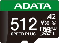 Photos - Memory Card A-Data Speed Plus microSDXC UHS-I U3 Class 10 512 GB
