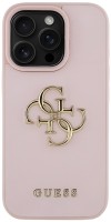 Photos - Case GUESS Grained Big Logo Small Classic Logo for iPhone 16 Pro 