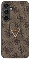 Photos - Case GUESS Grip Stand Triangle Strass for Galaxy S24 