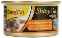 Photos - Cat Food GimCat ShinyCat Jelly Tuna/Chicken/Malt 70 g 