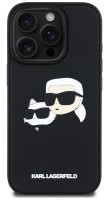 Photos - Case Karl Lagerfeld 3D Rubber Karl&Choupette for iPhone 16 Pro Max 