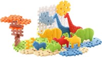 Construction Toy Marioinex Mini Waffle Safari Animals 907092 