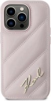 Photos - Case Karl Lagerfeld Quilted Signature for iPhone 14 Pro Max 