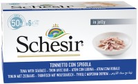 Photos - Cat Food Schesir Adult Canned Tuna/Seabass  300 g