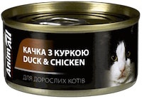 Photos - Cat Food AnimAll Cat Adult Duck with Chicken 80 g 