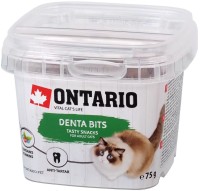 Photos - Cat Food Ontario Dental Bits 75 g 