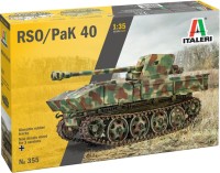 Photos - Model Building Kit ITALERI RSO/PAK 40 (1:35) 