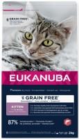 Photos - Cat Food Eukanuba Kitten Grain Free Salmon  2 kg