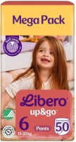 Photos - Nappies Libero Up and Go 6 / 50 pcs 