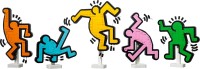 Photos - Construction Toy Lego Keith Haring Dancing Figures 31216 