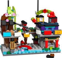 Photos - Construction Toy Lego Micro Ninjago City Markets 40706
