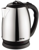 Photos - Electric Kettle Mirta KTT 329 2000 W 1.8 L  stainless steel