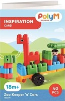 Photos - Construction Toy PolyM Zoo Keeper n Cars 760006 