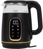Photos - Electric Kettle Adler AD 1305BG black