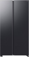 Photos - Fridge Samsung RS70F65Q1FUA black