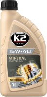 Photos - Engine Oil K2 Motor Oil 15W-40 XL-TD 1 L