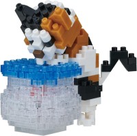 Photos - Construction Toy Nanoblock Fishbowl Cat NBC_272 