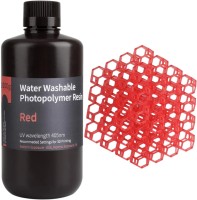Photos - 3D Printing Material Elegoo Water Washable Resin Red 1kg 1 kg  red