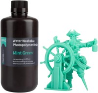 Photos - 3D Printing Material Elegoo Water Washable Resin Mint Green 1kg 1 kg  turquoise