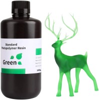 Photos - 3D Printing Material Elegoo Standard Resin Green 1kg 1 kg  green
