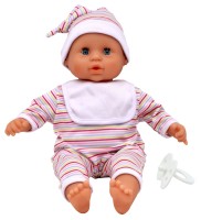 Photos - Doll Dolls World Baby Babble 78350 