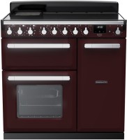 Photos - Cooker Rangemaster ESDL90EIPBOR/CM1 burgundy