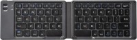 Photos - Keyboard TECHLY USB Bluetooth Foldable Keyboard for Tablet and Smartphone