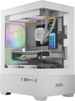 Photos - Computer Case Gamdias AURA GC9M ARGB white