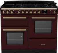 Photos - Cooker Rangemaster ESDLO110DFPBOR/AB1 burgundy