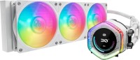 Photos - Computer Cooling Cooler Master MasterLiquid 360 ION White 