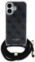 Photos - Case GUESS Crossbody Cord Print for iPhone 16
