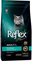 Photos - Cat Food Reflex Plus Adult Sterilised Chicken  1.5 kg
