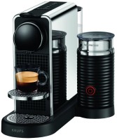 Photos - Coffee Maker Krups Nespresso CitiZ&Milk XN 630D chrome