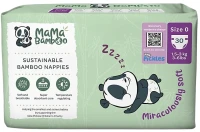 Photos - Nappies Mama Bamboo Eco Diapers 0 / 30 pcs