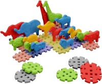 Photos - Construction Toy Marioinex Mini Waffle Animals 907436
