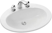 Photos - Bathroom Sink Jacob Delafon Ovale Dessus E1273-00 630 mm