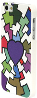 Photos - Case Tucano Purple Heart for iPhone 5/5S 
